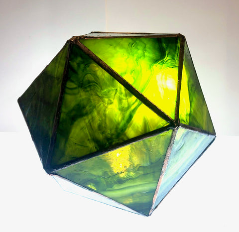 Jade Light Icosahedron