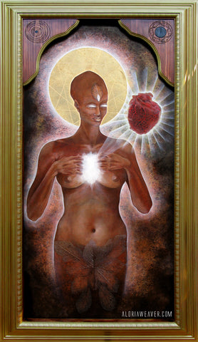 Sacred Heart of the Blessed Mother Gaia - Prints