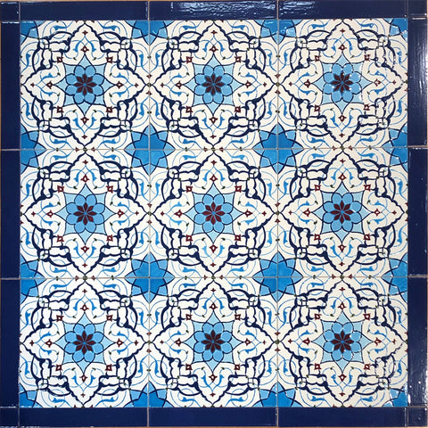 Iznik-inspired Ceramic Tiles - Multiple Designs