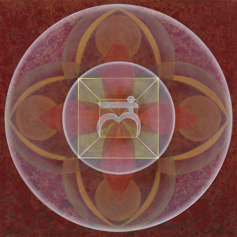 Root Chakra - Archival Canvas Reproduction