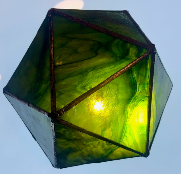 Jade Light Icosahedron