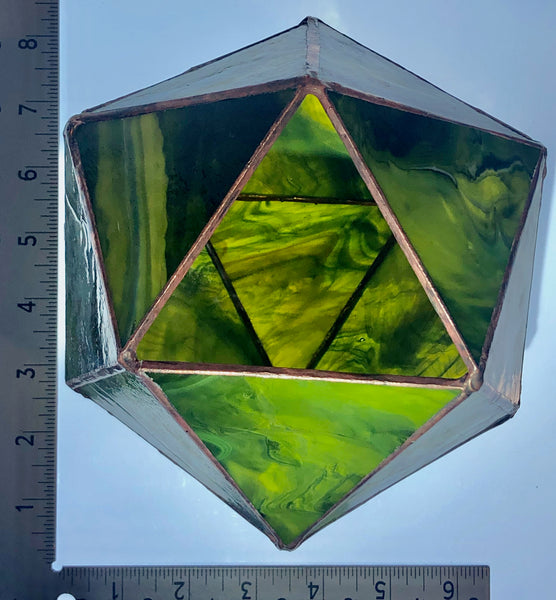 Jade Light Icosahedron