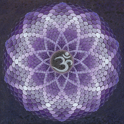 Crown Chakra - Archival Canvas Reproduction