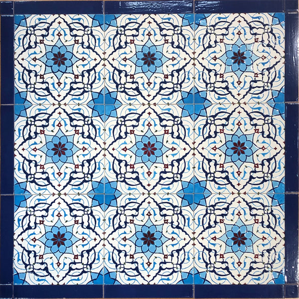 Iznik-inspired Ceramic Tiles - Multiple Designs